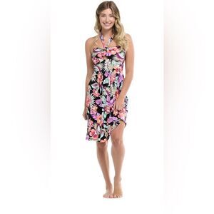 Skye Diamond Swimsuit Cover Up Dress Size Small Halter M